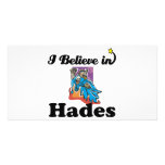 i believe in hades custom photo card