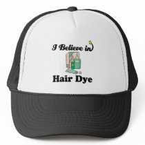 i believe in hair dye mesh hats