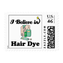 i believe in hair dye stamp
