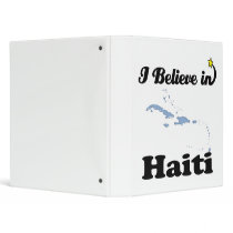 i believe in haiti 3 ring binder