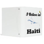 i believe in haiti 3 ring binder
