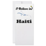 i believe in haiti rack cards