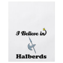 i believe in halberds full color flyer