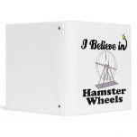 i believe in hamster wheels vinyl binder