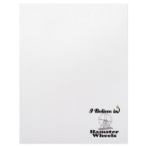 i believe in hamster wheels custom letterhead