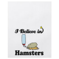 i believe in hamsters personalized flyer