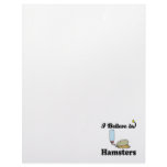 i believe in hamsters letterhead template