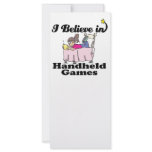 i believe in handheld games rack card template