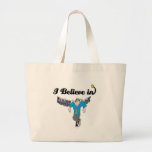 i believe in hangin out canvas bags