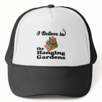 i believe in hanging gardens mesh hats