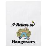 i believe in hangovers flyer design