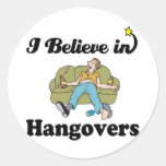 i believe in hangovers stickers