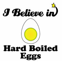 i believe in hard boiled eggs photo sculptures