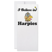 i believe in harpies custom rack cards