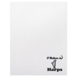 i believe in harps letterhead template
