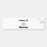 i believe in heaven bumper sticker