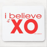 I believe in Hugs & Kisses Mouse Pads