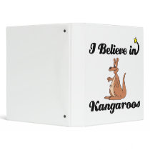 i believe in kangaroos 3 ring binder