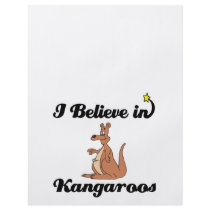 i believe in kangaroos custom flyer