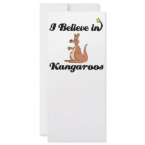 i believe in kangaroos rack card template