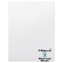 i believe in karate belts personalized letterhead