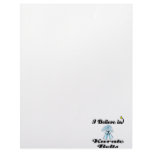 i believe in karate belts personalized letterhead