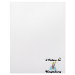 i believe in kayaking personalized letterhead