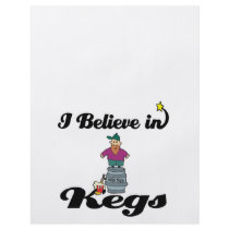 i believe in kegs flyer design