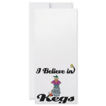 i believe in kegs rack card