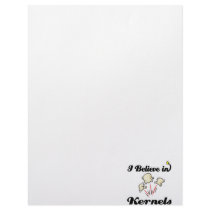 i believe in kernels letterhead design