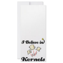 i believe in kernels customized rack card