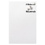 i believe in kestrels stationery design
