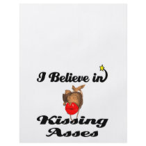 i believe in kissing asses flyer
