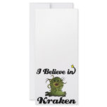 i believe in kraken customized rack card