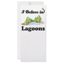 i believe in lagoons rack card design