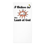 i believe in lamb of god rack card template