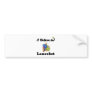 i believe in lancelot bumper sticker