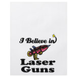 i believe in laser guns flyers
