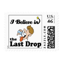 i believe in last drop postage stamp