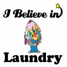 i believe in laundry photo cutouts