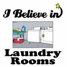 i believe in laundry rooms acrylic cut outs