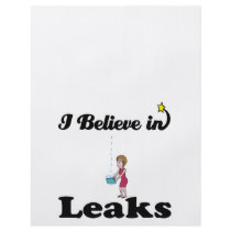 i believe in leaks flyer design
