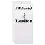 i believe in leaks rack cards