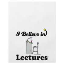 i believe in lectures flyer