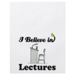 i believe in lectures flyer