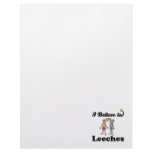 i believe in leeches letterhead
