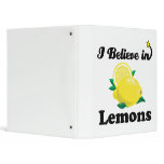 i believe in lemons binders