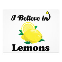 i believe in lemons invites