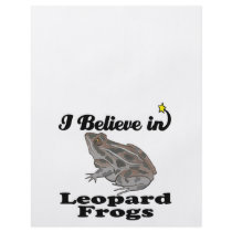 i believe in leopard frogs full color flyer