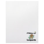 i believe in leopards letterhead template